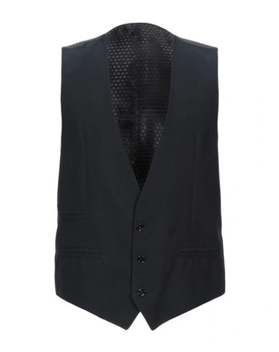 Dolce & Gabbana Suit Vest In Dark Blue
