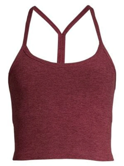 Beyond Yoga Spacedye Racerback Tank In Team Burgundy