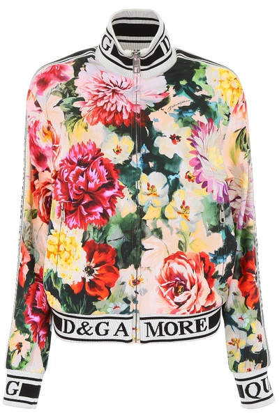Dolce & Gabbana Floral Print Jacket In Multi
