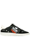 Isabel Marant Bulian Suede-panel Sneakers - Schwarz In Black