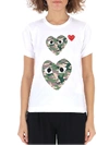 COMME DES GARÇONS PLAY COMME DES GARÇONS PLAY CAMOUFLAGE HEART T