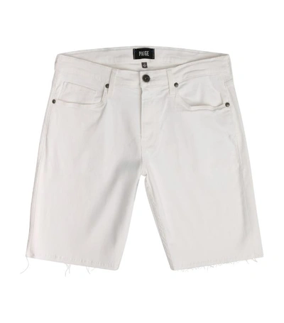 Paige Federal Shorts In White