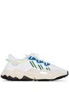 ADIDAS ORIGINALS ADIDAS WHITE OZWEEGO LOW TOP SNEAKERS - 白色