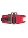 HERON PRESTON HERON PRESTON LOGO PRINT TAPE BELT - 红色