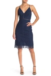 ASTR LACE V-NECK SHEATH DRESS,191293067815