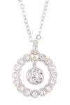 TED BAKER Cadhaa Concentric Crystal Pendant Necklace
