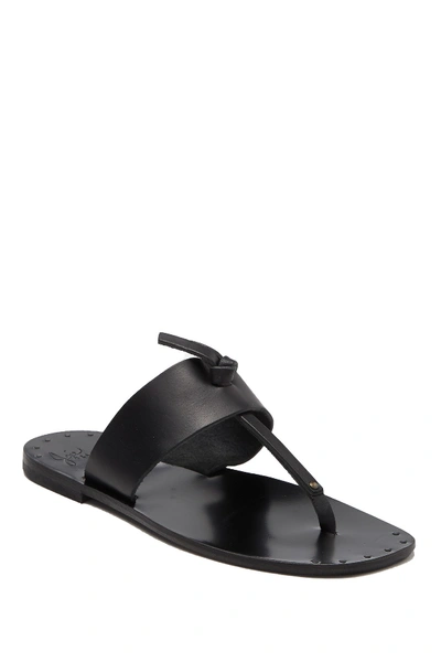 Joie Baeli Leather Sandal In Nero