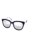 AQS Piper 55mm Square Sunglasses