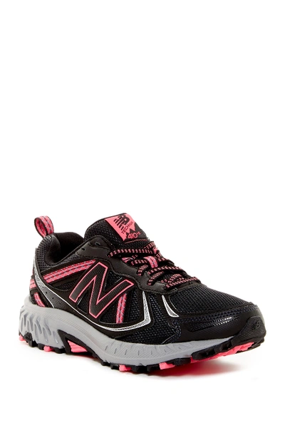 New Balance 410 Trail Running Shoe In Black