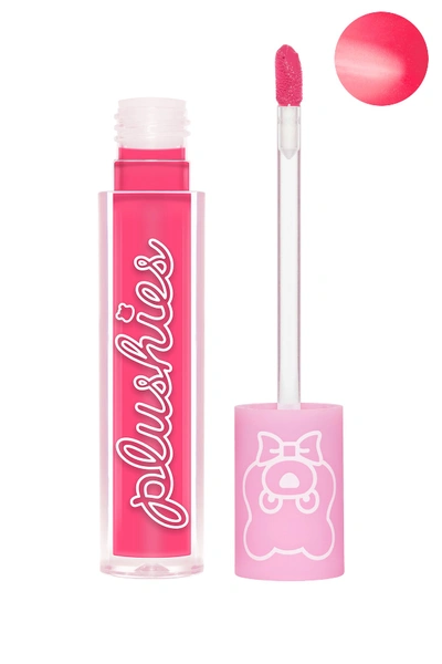 Lime Crime Plushies Soft Focus Lip Veil - Mad For Magenta In Bright Pink