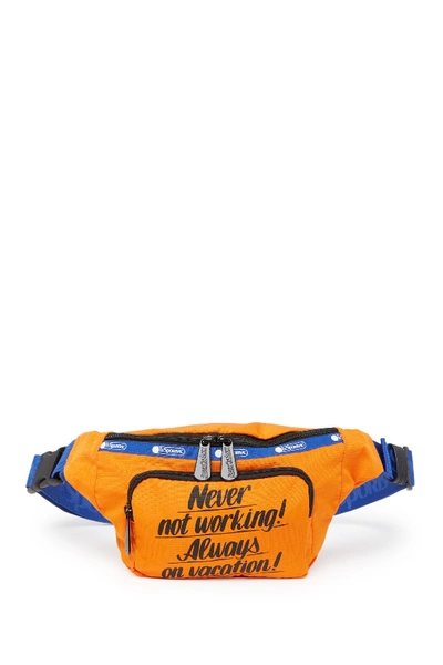 Lesportsac Belt Bag In Orange