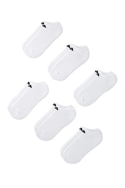 Adidas Originals Athletic No Show Socks In White