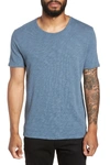 Atm Anthony Thomas Melillo Crew Neck T-shirt In Blue