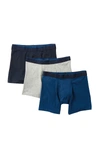 Ted Baker Assorted Boxer Briefs - Pack Of 3 In Navy/posdn/gyht