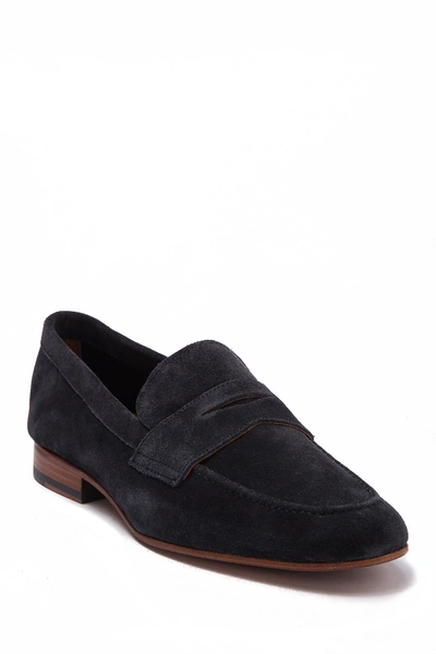 Gordon Rush Wilfred Penny Loafer In Navy