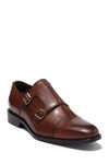 To Boot New York Zane Leather Double Monk Strap Loafer In Cuoio