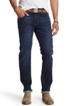 Hudson Blake Slim Straight Leg Jeans In Blue Stream