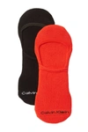 Calvin Klein No Show Socks - Pack Of 2 In Mu2asst.mu