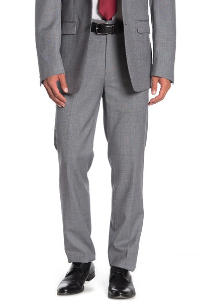 Calvin Klein Solid Medium Grey Suit Separates Pants