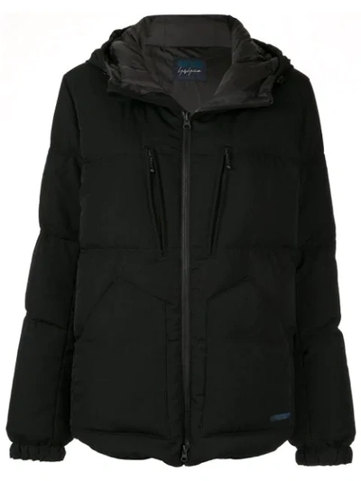 Yohji Yamamoto Gefütterte Oversized-jacke In Black