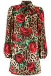 DOLCE & GABBANA DOLCE & GABBANA PRINTED MINI DRESS