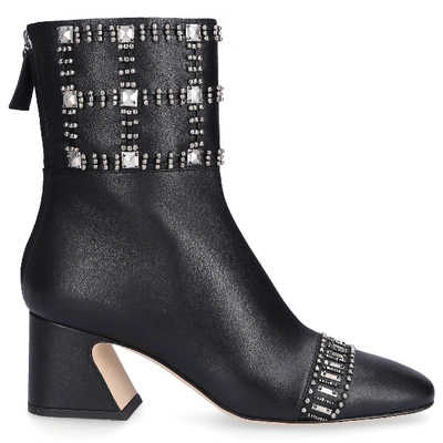 Alberta Ferretti Ankle Boots Black A2101