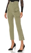 MARISSA WEBB Belle Herringbone Canvas Pant,MWER-WP11