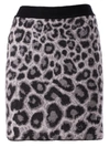 ALBERTA FERRETTI LEOPARD PRINT SKIRT,10998689