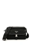 PRADA NYLON MESSENGER BAG,10999038