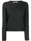 ROBERTO COLLINA ROUND NECK KNITTED TOP