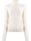 ROBERTO COLLINA ROLL NECK KNITTED TOP