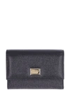 DOLCE & GABBANA SMALL LEATHER WALLET,10999046