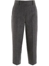 PRADA CROPPED TROUSERS,10999414