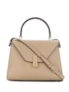 Valextra Iside Mini Bag In Grey