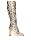 DSQUARED2 snakeskin effect boots