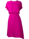 N°21 Nº21 ASYMMETRIC HEM DRESS - 粉色