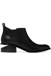 ALEXANDER WANG KORI CUTOUT LEATHER CHELSEA BOOTS