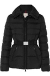 MONCLER BELTED QUILTED SHELL DOWN JACKET