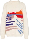 BETHANY WILLIAMS INTARSIEN-PULLOVER