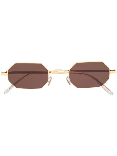 Mykita X Maison Margiela Sunglasses - Gold In 金色