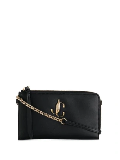 Jimmy Choo Jolly Logo Mini Bag In Black