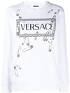 VERSACE LOGO PRINT T-SHIRT