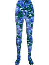 RICHARD QUINN WATERCOLOUR PRINT LEGGINGS