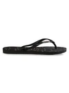 HAVAIANAS Slim Logo Metallic Flip Flops