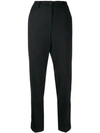 P.A.R.O.S.H HIGH-WAISTED CIGARETTE TROUSERS