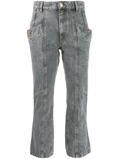 Isabel Marant Étoile Notty Jeans In Grey
