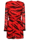 PHILOSOPHY DI LORENZO SERAFINI PRINTED DRESS,10999527