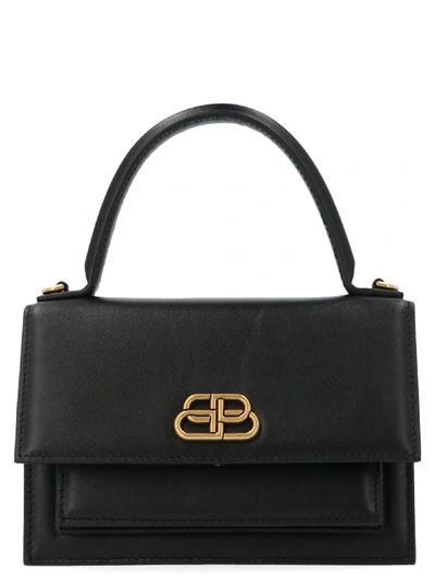 Balenciaga Sharp Bag In Black