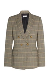 A.L.C Sedgwick II Double-Breasted Checked Wool Blazer,735270