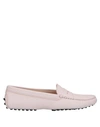 Tod's Loafers In Pink